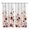 Red, variant on Curtains 63 Inch Length 2 Panels, Red Spring Floral Grommets Window Treatment Curtain, Elegant Pastoral Flowers Watercolor Thermal Curtains Drapes for Living Room/Bathroom