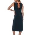 thumbnail image 2 of Women's G-III 4Her by Carl Banks Navy Chicago Bears Main Field Maxi Dress, 2 of 2