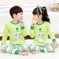 thumbnail image 4 of Pijamas de Navidad para niños y niñas, ropa de dormir de algodón, traje de dibujos animados, invierno, 2020, 4 of 4