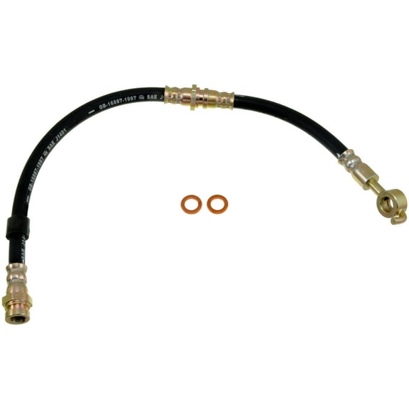 Dorman H38969 Brake Hydraulic Hose for Specific Ford / Mazda / Mercury Models Fits select: 1994-1997 FORD ESCORT, 1993-2002 MAZDA 626