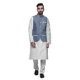 thumbnail image 1 of Atasi Indian Traditional Kurta Churidar Pajama Set With Nehru Jacket For Men, 1 of 3