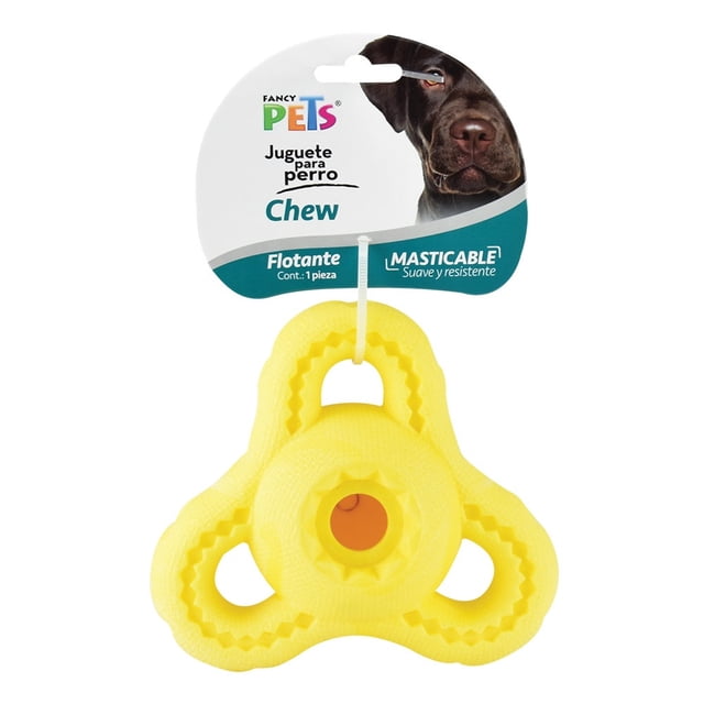Juguete Átomo Chew P/Perro Resistente Amarillo Fancy Pets Fancy Pets FL8784