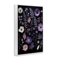 thumbnail image 3 of Stupell Industries Mixed Purple Toned Flowers Floral Painting White Framed Art Print Wall Art, 12 x 18, 3 of 8