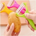 thumbnail image 7 of Peeler For Vegetables And Fruits Peeler Set, Quickly Peels Apple, Potato, Corn, Ginger, Citrus, Avocado, Mango and More (green 2pack), 7 of 7