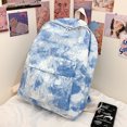 thumbnail image 2 of Bolsa Mochila de nailon informal para mujer mochila escolar con estampado mochilas de viaje para chicas adolescentes JShteea Para Estrenar, 2 of 9