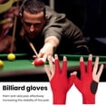 thumbnail image 3 of Ettsollp 1Pc 3-Finger Billiards Glove Anti-slip Sweat-absorbing Breathable Men Women Left Hand Snooker Cue Sport Glove Billiards Accessories, 3 of 8