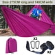 thumbnail image 2 of Hamaca al aire libre ultraligera giratoria de nailon 210t, hamaca de cuerda transpirable simple y doble para acampar, 2 of 5