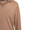 thumbnail image 2 of Brook Taverner Mens Copenhagen Quarter Zip Sweater, 2 of 4