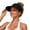 Black, variant on Pink Wide Brim Visor Sun Hats for Women Nylon Wide Brim Sun Visor Hat for Women, Upf50+ Lightweight Foldable Ponytail Sports Cap One Size