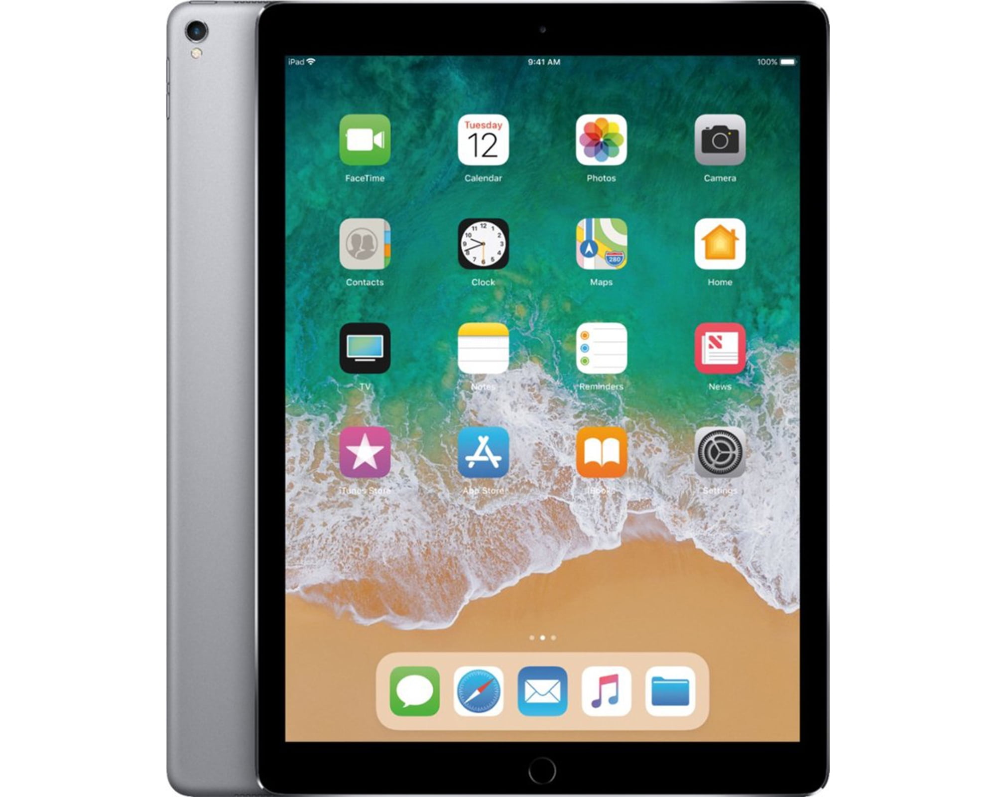 Refurbished) Apple iPad Pro, 10.5-inch, 64GB, Wi-Fi Only, Comes 