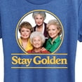 thumbnail image 3 of Golden Girls - Stay Golden Group - Women's Short Sleeve Graphic T-Shirt, 3 of 5