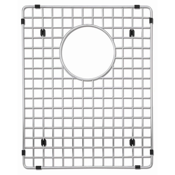 Blanco 223189 Stainless Steel Sink Grid (Precision & Precision 10 1-3/4 Bowl right bowl & Quatrus 518169) Accessory