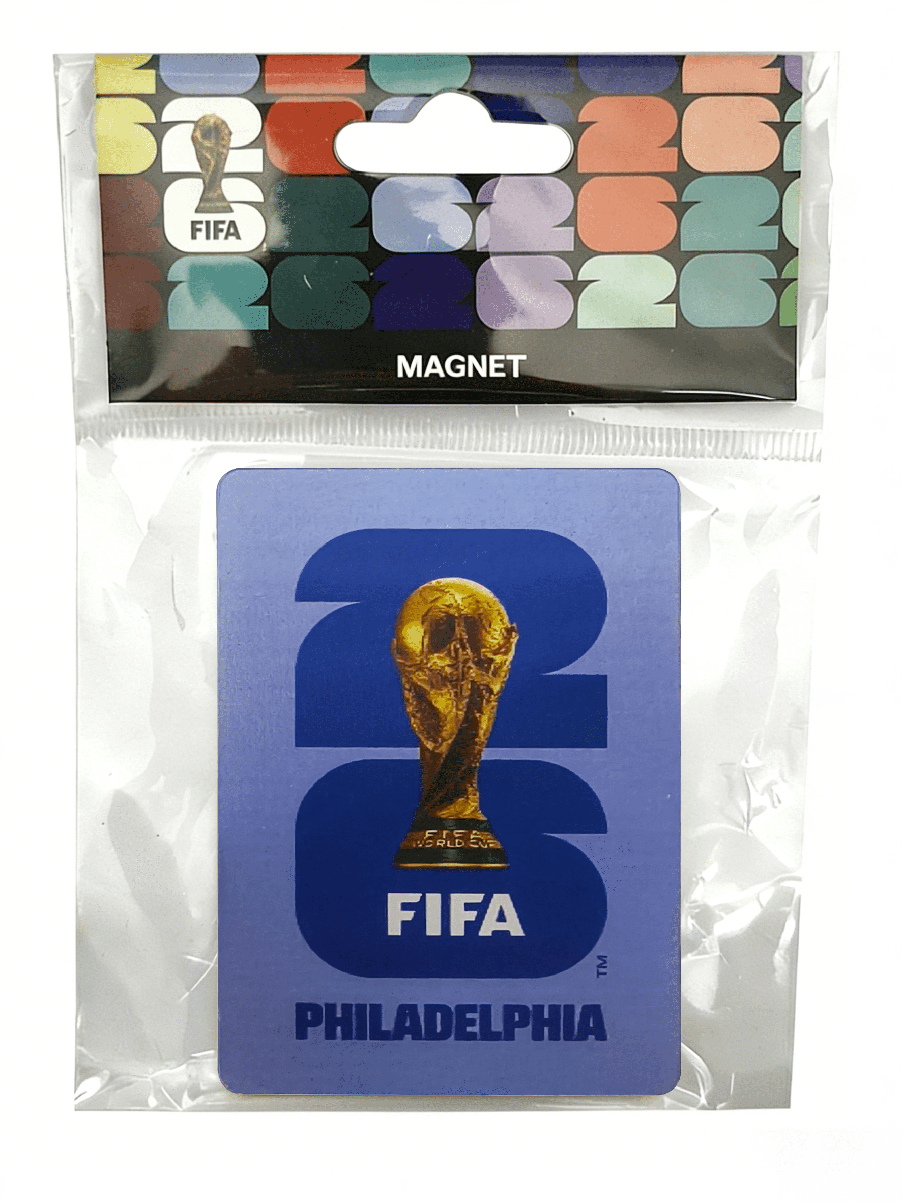 FIFA World Cup 2026 Host City Soccer Lenticular Magnet - Philadelphia