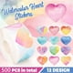 thumbnail image 5 of Pegatinas de corazón para San Valentín | 500 pegatinas de 3,8 cm para manualidades, scrapbooking y envoltura de regalos | Decoraciones de papel multicolor, 5 of 6