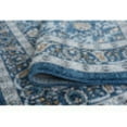 thumbnail image 6 of Traditional 5x8 Area Rug (5'3'' x 7'3'') Oriental Navy, Gray Living Room Easy to Clean, 6 of 9