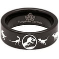 thumbnail image 5 of Dinosaur Tungsten Carbide Ring, 5 of 9