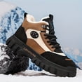 thumbnail image 4 of Men'S Winter Hiking Boots - Thermal Insulated Snow Boots with Lace-Up Closure, Non-Slip Rubber Sole - All-Season Outdoor Trekking Shoes for Men - Cold Weather, 4 of 9
