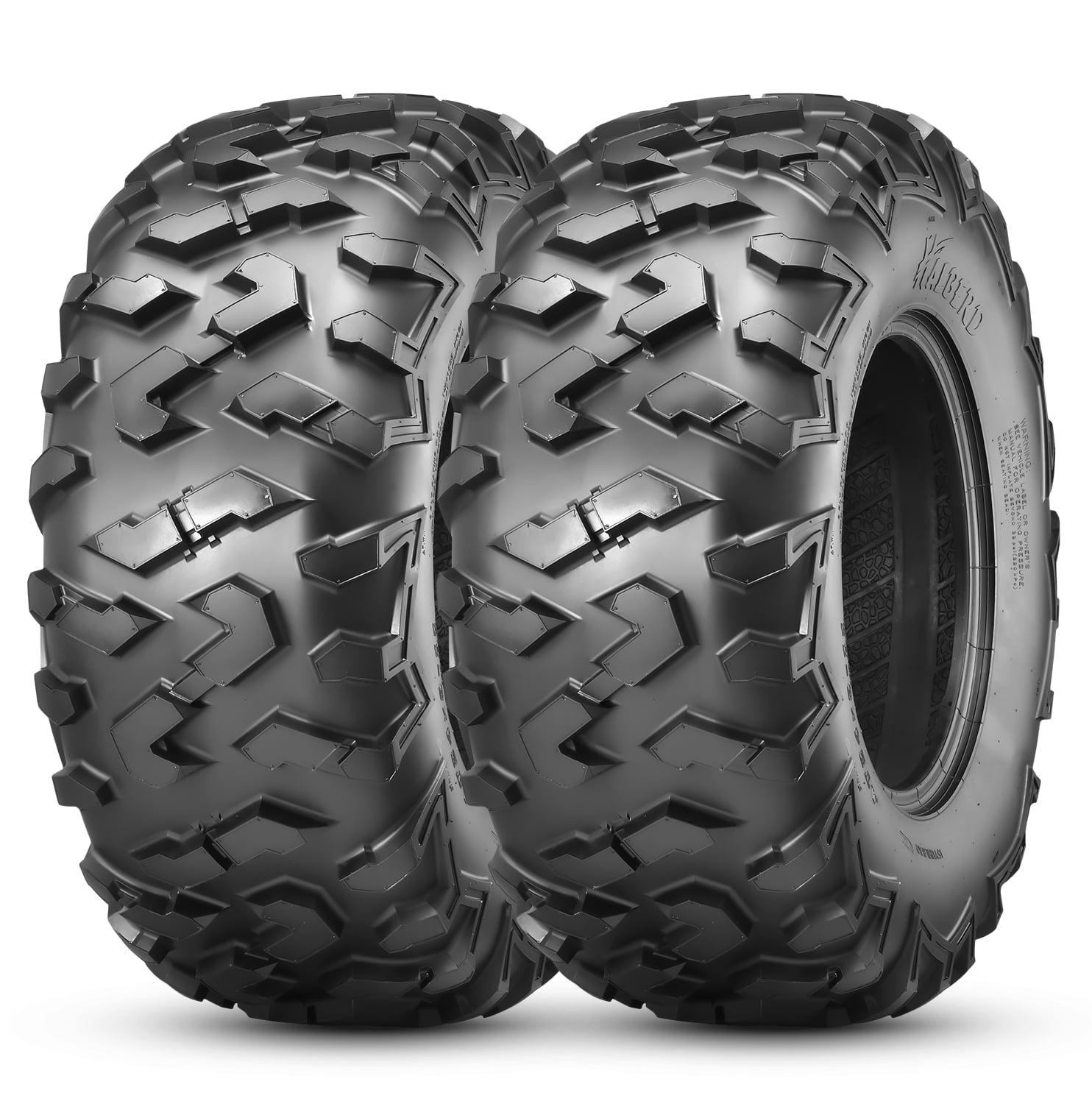 Kmowoo Set Of 2 25x812 UTV Tires 6Ply Heavy Duty ATV UTV All Terrain