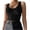 Black, variant on Babysbule Womens Tank Tops Fashion Women Casual Solid Sexy Sleeveless Bandeau Vest Base Shirt Tops