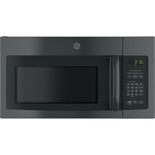 JNM3163DJBB 30 Over-the-Range Microwave with 1.6 cu. ft. Capacity 2-Speed 300 CFM Vent 10 Power Levels Convenience Cooking Controls and Cooktop Lighting in Black"