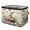 Multicolor 1, variant on ADECORIVY Cute Sea Otter Storage Bin with Lid Fabric Water Animal Foldable Storage Baskets Boxes for Clothes Shelves Closet Organizer Containers with Leather Handles for Wardrobe