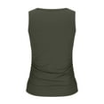 thumbnail image 5 of Solid Summer Tank Tops for Women Pack Ribben,Women Tank Tops Sleep Shirts under $10, 5 of 6