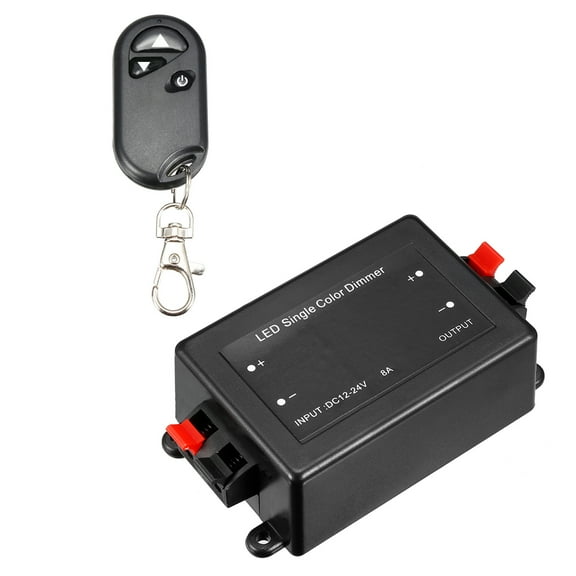 DC 12V-24V LED Single Color RF Dimmer Cotroller Wireless Remote Control For Led Light Strip