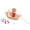 Red Doll-Apricot, variant on Miniature Boat Set Model Figurine For Doll House Decoration Creative Ship Replicas Model Project Scene Accessory
