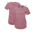 thumbnail image 5 of Adar Pro Scrubs For Women - Modern V-Neck Scrub Top, 5 of 7
