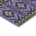 thumbnail image 3 of Addison Rugs Mayfield Premium Machine Washable Transitional Aztec Purple Rectangle Rug, 2'6" x 3'10", 3 of 7