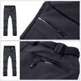 thumbnail image 5 of Women's Outdoor Quick Dry Hiking Trousers Winter Softshell Windproof Fleece Lined Walking Climbing Pants, 5 of 5