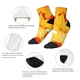 thumbnail image 5 of Pofeuu Autumn Maple Leaves Print 30cm Socks, Adult Running Hiking Socks for Youth and Adult, 5 of 7