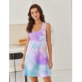 thumbnail image 2 of Ekouaer Nightgowns for Women Cotton Night Gown Tank Sleeveless Sleepshirt Racerback Nightdress Chemise Sleepwear, 2 of 6