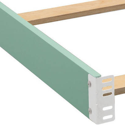 Delta Children Wooden Full-Size Bed Rails 0050, Aqua