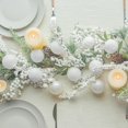 thumbnail image 3 of Ki Store Bolas De Navidad Blancas 34 Piezas Adornos De Decoración De Árbol De Navidad De 2,36 Pulgadas Para Árbol De Navidad Corona Navideña Adornos De Decoración Ganchos Incluidos, 3 of 5