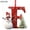 F-3.54in, variant on LEFXSMR Christmas Letter Ornaments, 3.54" Snowman Red Alphabet Initial Ornaments, Letters Christmas Tree Decorations Party Gifts DIY Decor