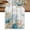 White Blue, variant on Beach Coastal Cotton Linen Table Runner for Dining Kitchen, Summer Nautical Coral Shell Botanical Wedding Outdoor Party Tablerunners Decoration, Dresser Scarf Coffee Tablecloth Runners 13x36 Inches