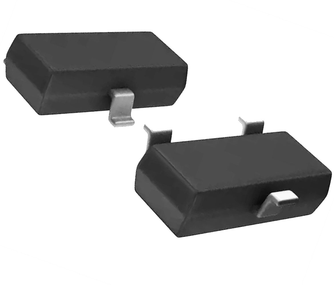 Pack of 142 MMBD1203 Diode Array 1 Pair Series Connection 100 V 200mA Surface Mount TO-236-3, SC-59, SOT-23-3 : RoHS