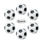 6 Pcs Mini Foosball Table Foosball 32mm Kicker Ball Spare Balls Kicker Balls