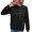 Black, variant on Vedolay Hoodless Sweatshirts for Women Fashion 2023 Plus Size Long-Sleeve Crewneck Tee Shirt Zip up Hoodie Y2k Blue,S