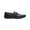 thumbnail image 2 of Stacy Adams Embrey Moc Toe Bit Slip-On Dress Shoes Navy 25703-410, 2 of 7