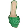 thumbnail image 4 of Journee Women's Azalea Embellished Square Toe Floral Flat, 4 of 9