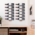 thumbnail image 2 of Clearance Sale - Wall Mounted Wine Rack for 3 Bottles, Metal Wine Storage Organizer, DIY Hanging Bottle Display, for Kitchen, Dining Room, Bar, Cellar, Wine Kitchen Storage, 2 of 4
