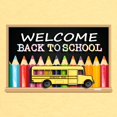 thumbnail image 3 of CafePress - WELCOME BACK TO SCHOOL BUS T Shirt - Cute Toddler T-Shirt, 100% Cotton, 3 of 4