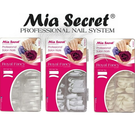 Mia Secret - Nail Tips - Royal Fancy - 500 - ALL 3