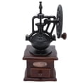 thumbnail image 3 of Coffee Grinder, Convenient Dust-proof Bean Grinder Adjustable Coarse And Fine Retro-style With Drawer-type Powder Trough Design For Household Grinding, 3 of 8