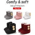 thumbnail image 6 of Infant Baby Boys Girls Boots Premium Soft Sole Anti-Slip Warm Winter Snow Boots Newborn Crib Shoes, 6 of 7