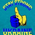 thumbnail image 3 of CafePress - Stay Strong Ukraine Support Ukraine T Shirt - Womens Tri-blend T-Shirt, 3 of 4