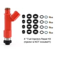 thumbnail image 3 of 4 Pcs Injecteurs de Carburant Kit de Réparation 1001-87F90 Compatible avec Toyota Corolla 1.8L Compatible avec Lotus, 3 of 12