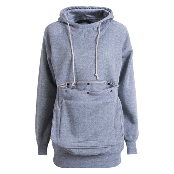 Women's Pet Bag Hoodie Women's Hooded Sweatshirt Cat Dog Large Pocket Sweatshirt Hooded Sweatshirt Hoodie Zipper Women Womens Snap Front Hoodies Womens Sweatshirt Oversized Hoodies Women's Fashion